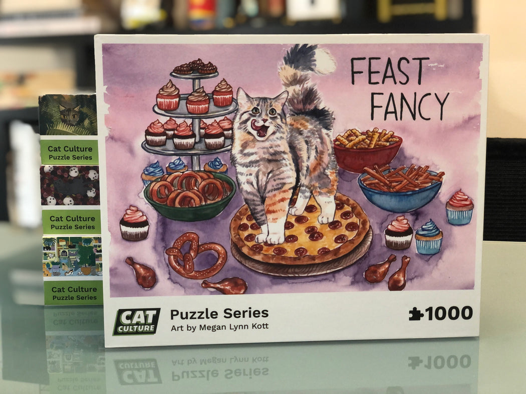 Puzzle Art Cats